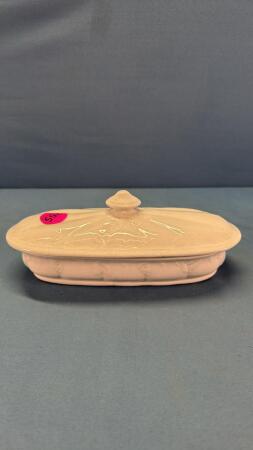 Ironstone Burslem Soap Dish