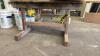 2 Shop Built Wooden Stands - 3