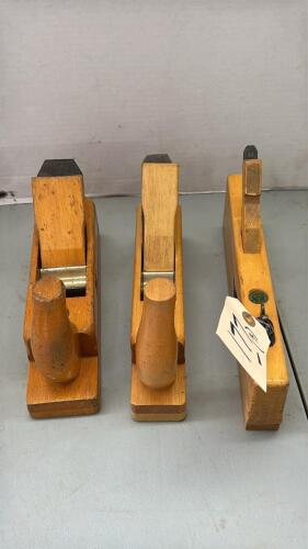 3 Ulmia German Made Wood Hand Planes