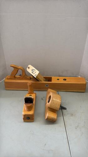 3 Ulmia German Made Wood Hand Planes