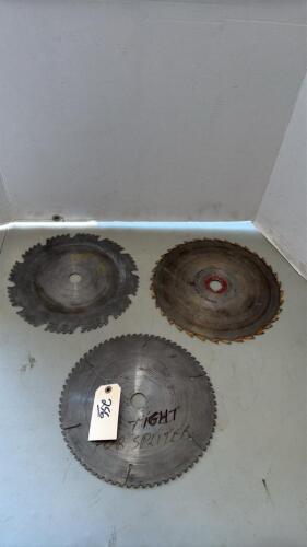 3- 12in Table Saw Blades