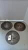 3- 12in Table Saw Blades