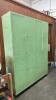 Wood Cabinet With Quantity of Nails and Plastic Bins - 2