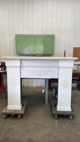 Wooden Fire Place Mantel