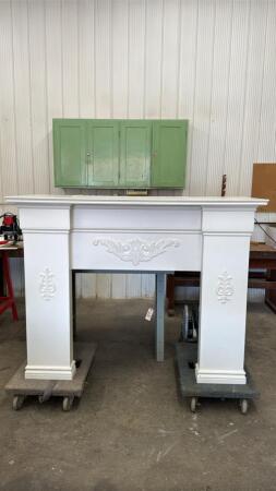 Wooden Fire Place Mantel