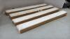 4 Hardwood Blocks with Felt Pads - 5