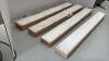 4 Hardwood Blocks with Felt Pads - 6