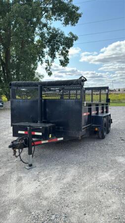 Steel 6 Ton Dump Trailer