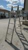 Aluminum Sliding, Stair Step Ladder