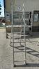 Aluminum Sliding, Stair Step Ladder - 2