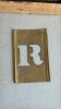 Brass 1in Stencil Sets - 7