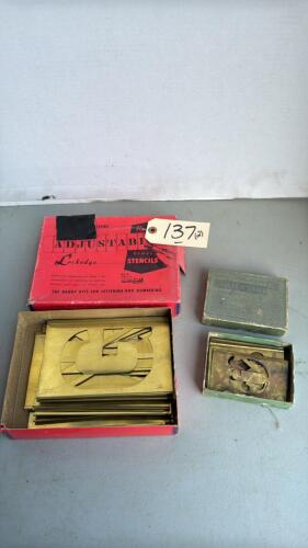 Brass Stencils