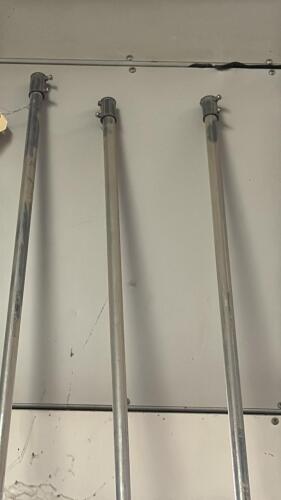 3 Lengths 1/2in EMT Conduit