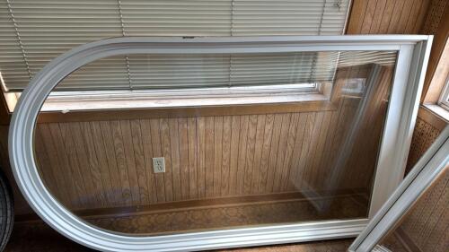 Solid Round Top Window