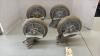 4 Swivel Casters with Brakes - 2