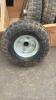 4 Solid Tires on Rims - 4