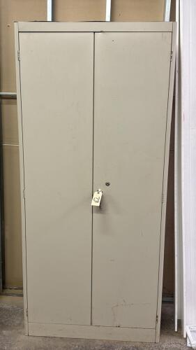 Metal Storage Cabinet with Shelves