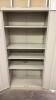Metal Storage Cabinet with Shelves - 4