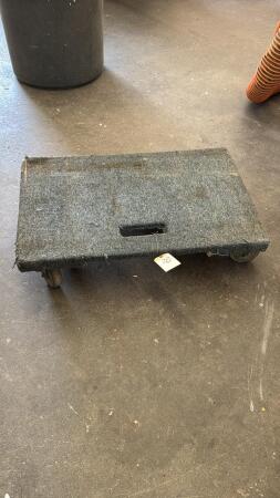 Carpet Covered Wood Dolly