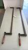 2- 48in Sliding Bar Clamps