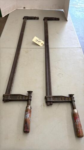 2- 40in Sliding Bar Clamps