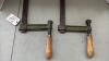 2- 12in Sliding Bar Clamps - 3
