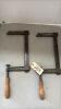 2- 10in Sliding Bar Clamps - 3