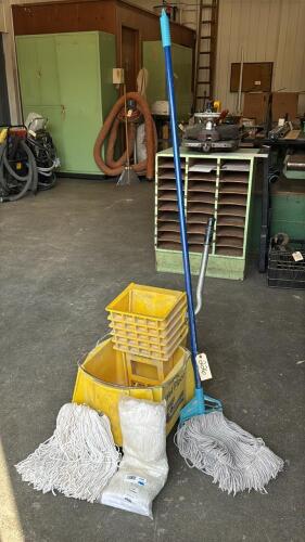 Mop Bucket With Mop