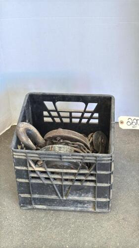 1 Ton Chainfall with Milk Crate