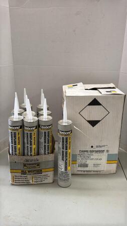 Tubes of Subfloor Adhesive