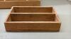 3 Wooden Organizer Trays - 2