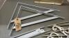 Lot of 90 Degree Wall Brackets - 3