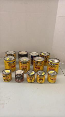 Lot of Varnish and Stain