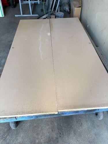 2 Wooden Closet Doors