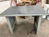 Metal Table With Poly Top