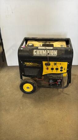 Champion 7800 Watt Generator