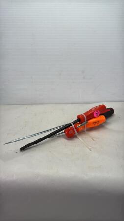 (3) Snap-On Flat Screwdrivers