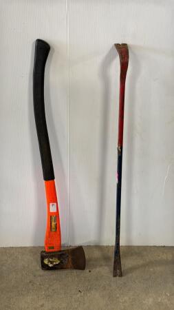 36in Pry Bar & 36in Axe