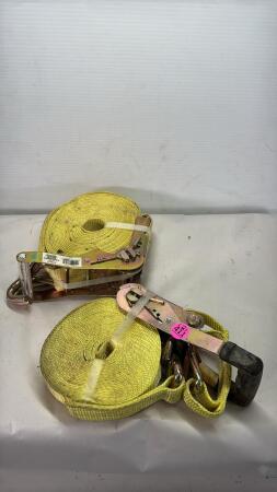 (2) 2in Ratchet Straps