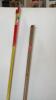 Broom Handle & (3) 60in Laneway Markers - 2
