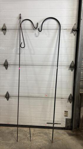 (2) Garden Hooks
