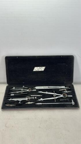 Vinatge Precision Drafting Set in Case
