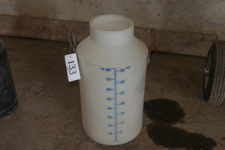 35kg Poly Milk Pail