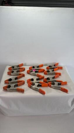 (12) Pairs of Squeeze Clamps