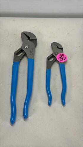 (2) Channel Lock Water Pump Pliers