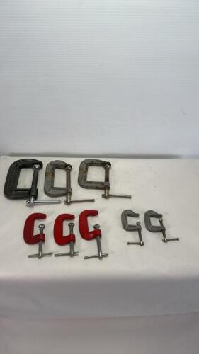 (8) C Clamps