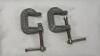 (8) C Clamps - 6