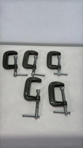 (5) 2 in C Clamps