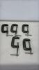 (5) 2 in C Clamps