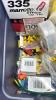 Electrical Lot in Plastic Tote w/lid - 7